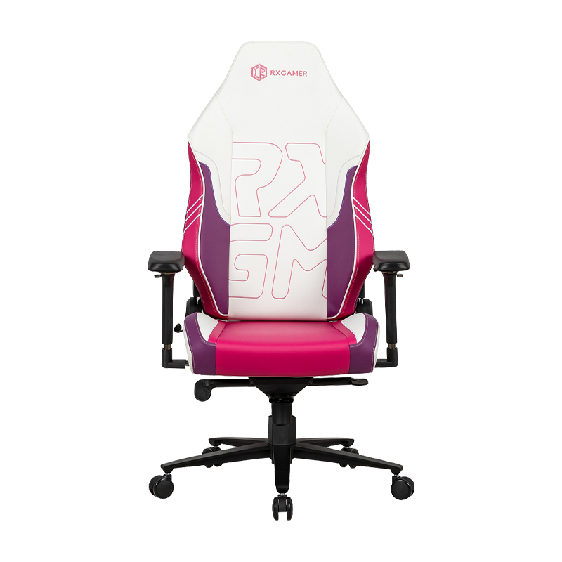 RXGAMER RX-2108R-A Mute Wheel Lumbar Dual قابل تنظیم ارگونومیک چرخشی صندلی بازی کامپیوتری